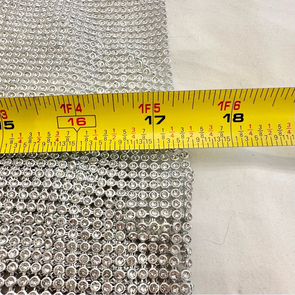 Rhinestone Mesh Mini Dress - Picture 7 of 11